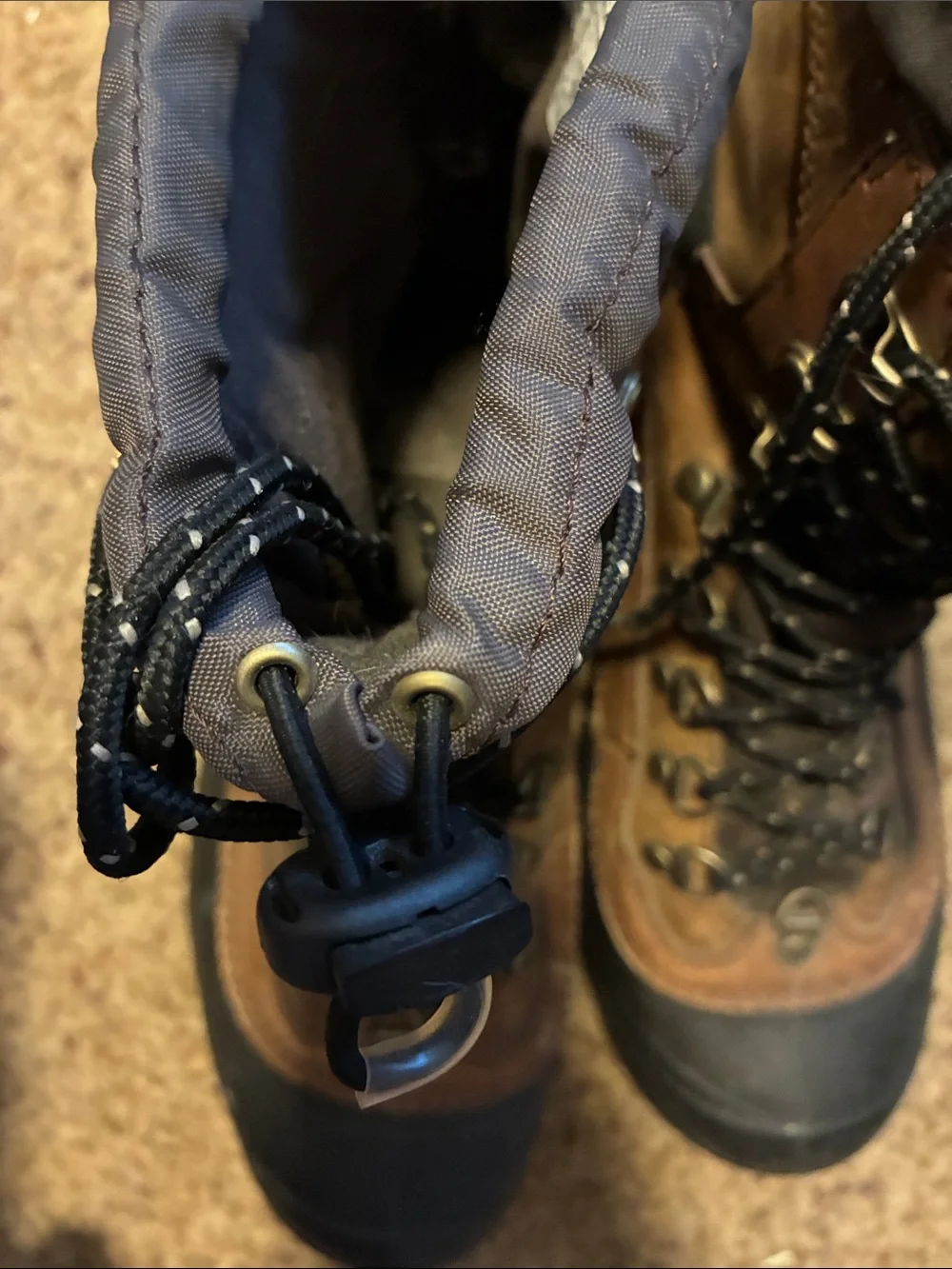 Sorel Brown and Black Men’s Rain & Snow Boots